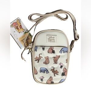 Disney x Primark Winnie The Pooh Crossbody Bag / Cell Phone Holder